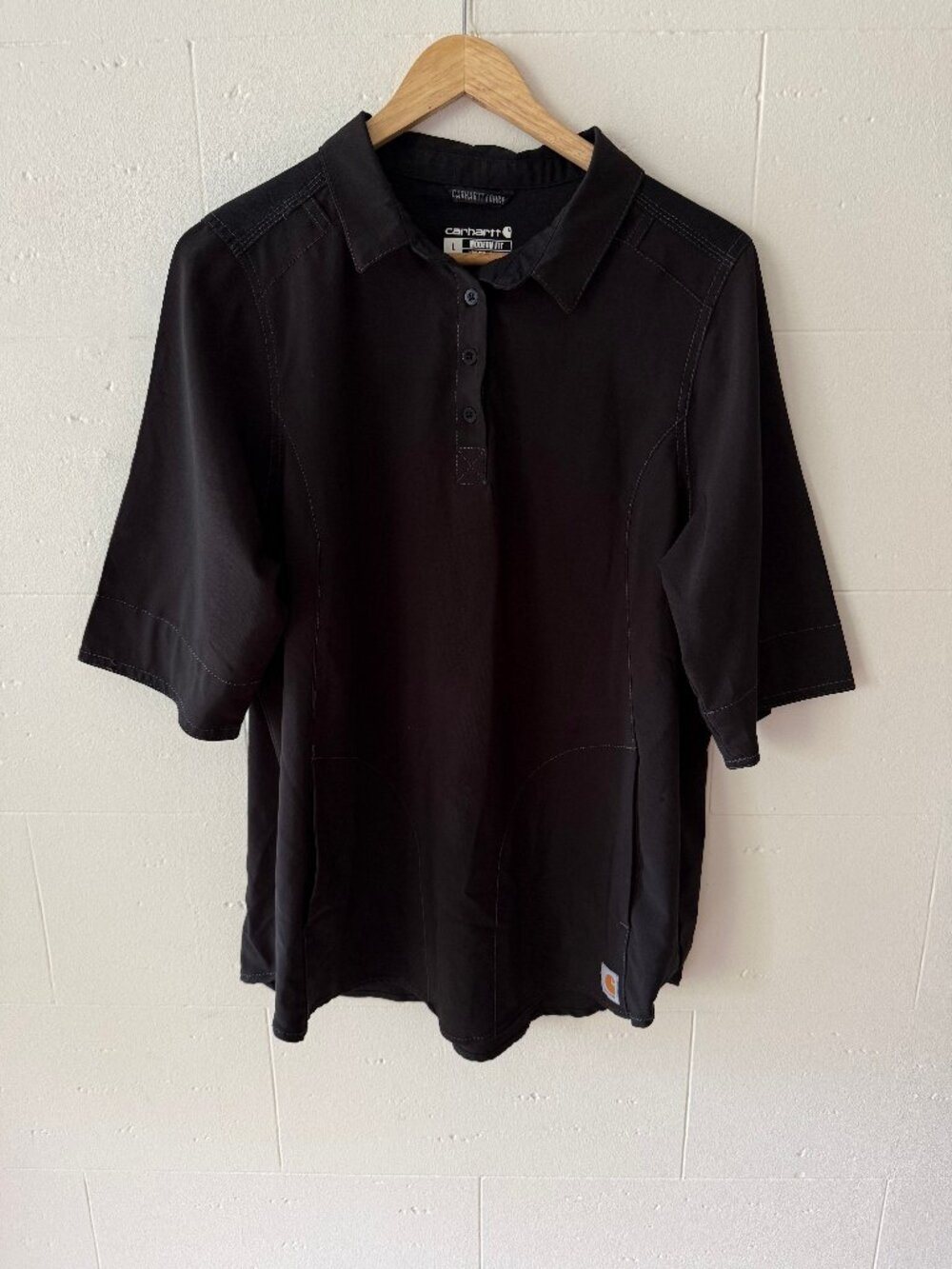 Carhartt | Carhartt Force Modern Fit Polo Short Sleeve Workwear | Large